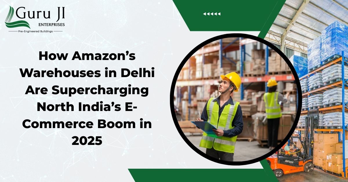 Amazon warehouses in Delhi